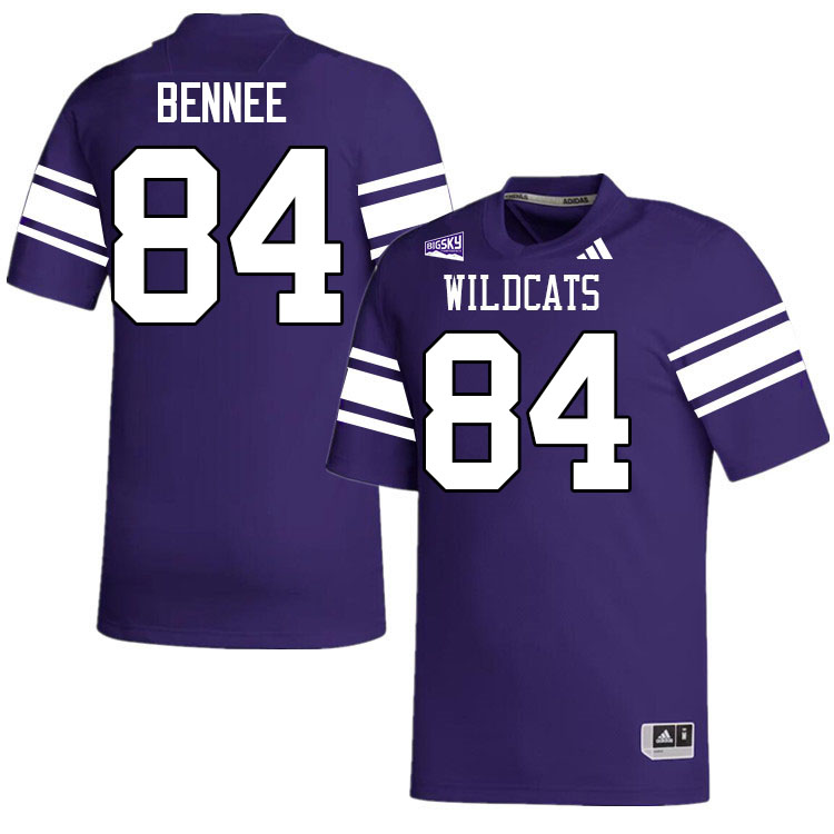 Weber State Wildcats #84 Noah Bennee College Football Jerseys,Uniforms Stitched-Purple